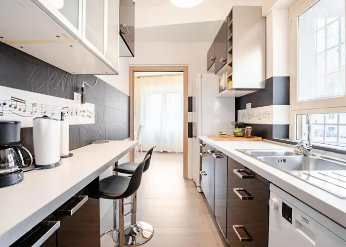 Apartment Gemelli - Black&white Urban Loft *
